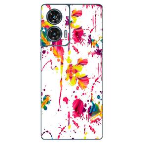 Capa Adesivo Skin205 Verso Para Motorola Edge 50 Fusion