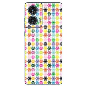 Capa Adesivo Skin191 Verso Para Motorola Edge 50 Fusion