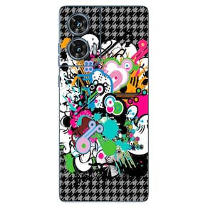 Capa Adesivo Skin022 Verso Para Motorola Edge 50 Fusion