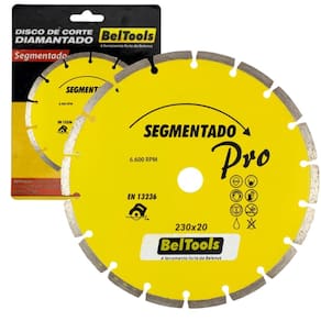 Disco de Corte Diamantado Segmentado 230x20 Beltools