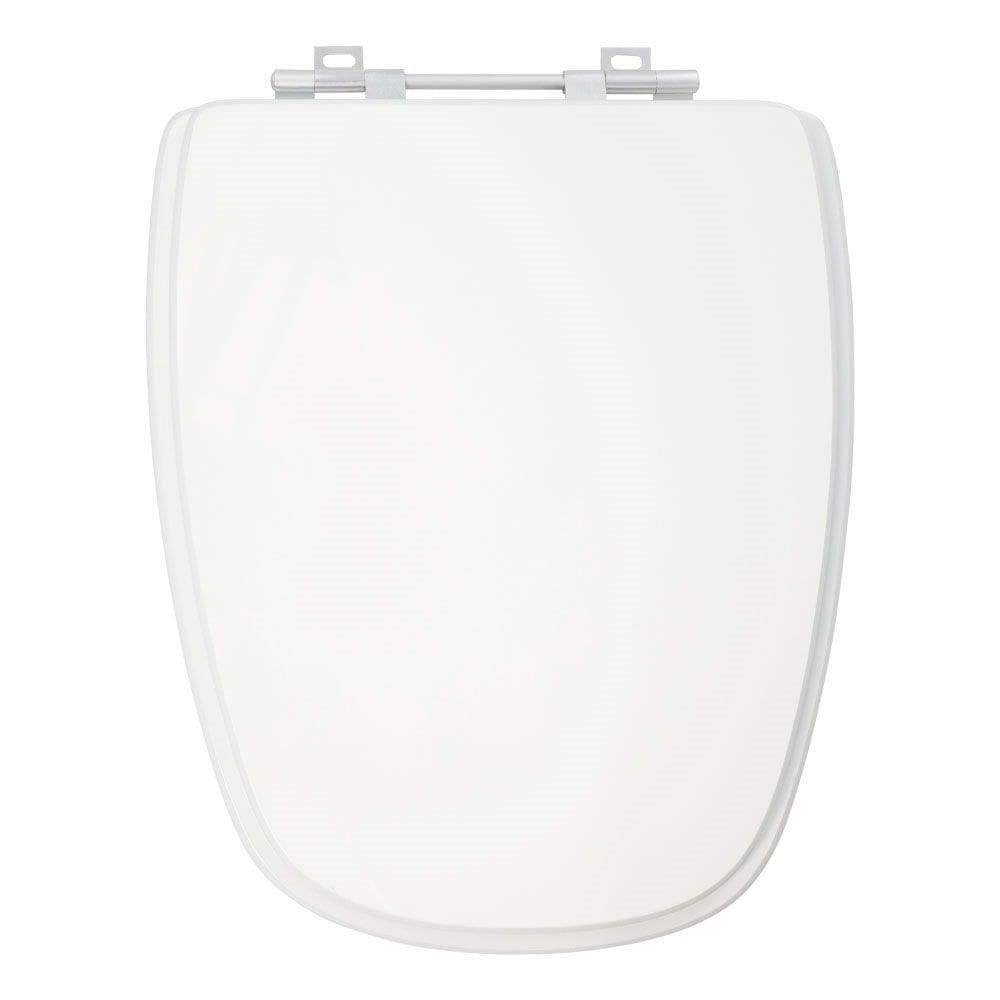 Assento Sanitario MDF Laqueado Monte Carlo Atlas Branco