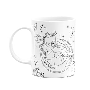 Caneca dos Signos - Signo de Sagitário - 325ml branca