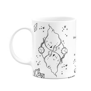 Caneca dos Signos - Signo de Gêmeos - 325ml branca