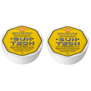 Protetor Solar Suntech Fps 30 75G Vegano Grip System Protege 5Hs 2Un