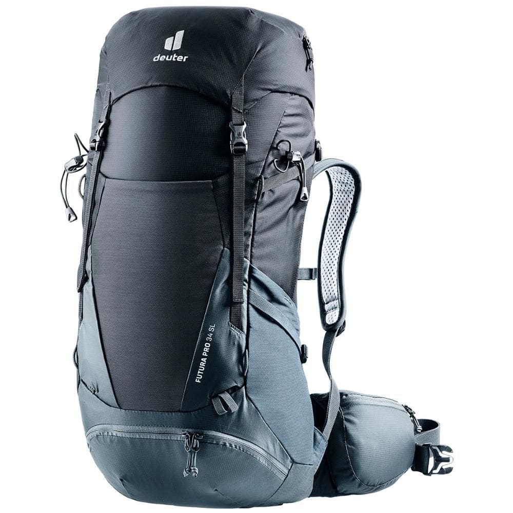 Mochila de Caminhada Deuter 34L Camping Futura Pro SL Preta