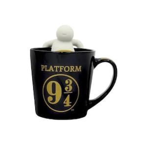 Caneca Com Infusor Para Chá Hogwarts 350 Ml