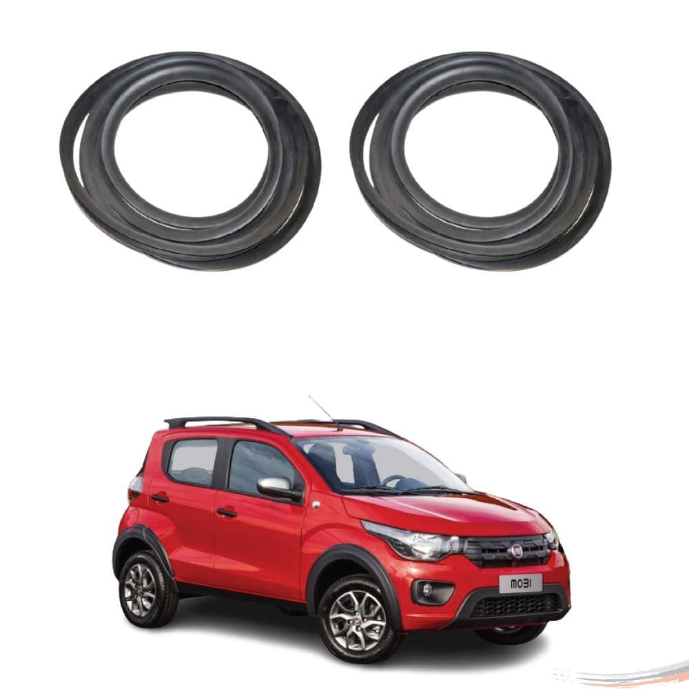 Par Borracha Da Porta Com Aba Fiat Mobi Após 2016 [F103]