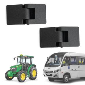 Par 2 Dobradiças Externas P/ Porta Agrícola ônibus Uso Geral - UN / 2 [F103]