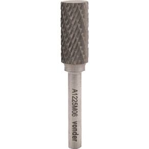Lima Rotativa Cilíndrica Metal Duro 6MM x 16MM Vonder