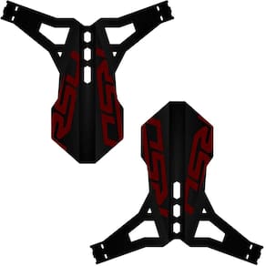 2 Protetores de Mão Handguard 20x18cm Maleável Polímero Mtb Dh Enduro RSD