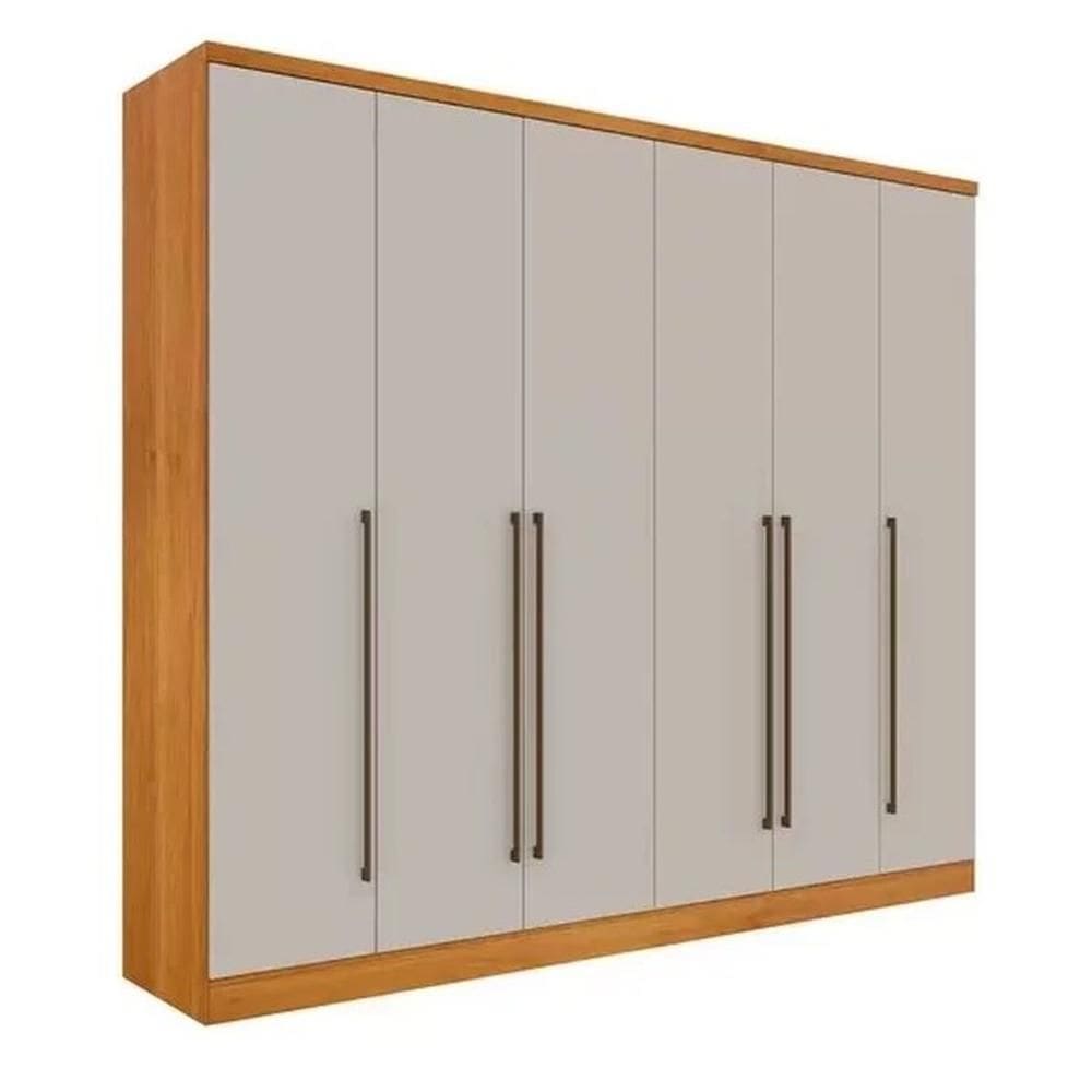 Guarda Roupa Casal 6 Portas 8 Gavetas Sevilla