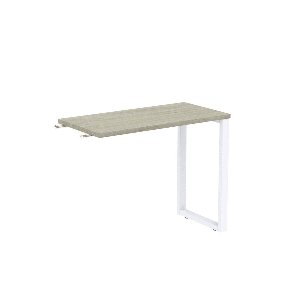 Mesa Complemento 900x450mm Mcp90/45p25tub Nogueira/Branco