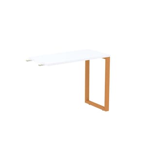 Mesa Complemento 900x450mm Mcp90/45p25tub Branco/Laranja