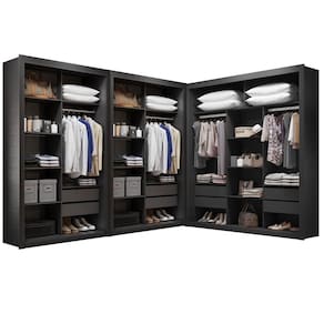 Closet Modulado 8 gavetas 15 Prateleiras Amoudi Móveis