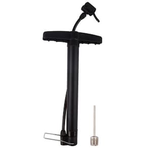 Bomba de Ar Manual 40cm Metal Plástico Alavanca Inflador Bicicleta Moto Patinete Carrinho Mão