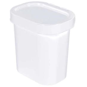 Lixeira Compacta Para Pia 2,5L Branca Plasutil