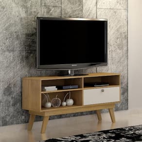 Rack para TV Até 50 Polegadas 1 Porta Houston Valdemoveis