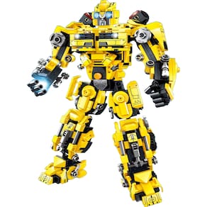 Bloco De Montar Transformers Bumblelee 463 pçs Brinquedo