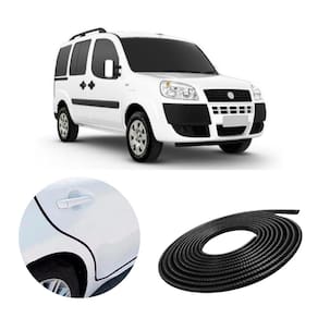 Borracha Protetora Borda Porta Veículo Doblo 7x14 10 Metros [F103]