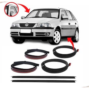 Kit Borrachas Vedação 4 Portas E Malas Gol E Parati G2 G3 G4 - UN / 5 [F103]