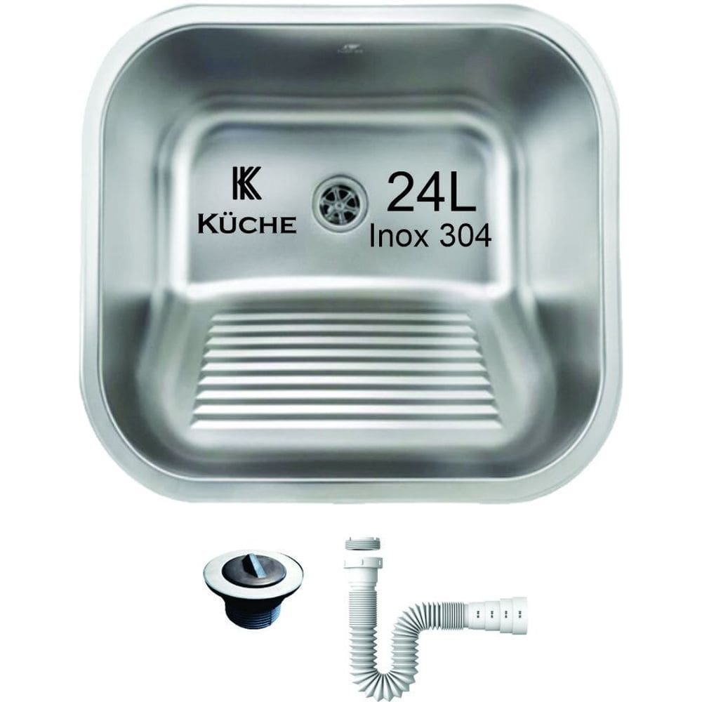 TANQUE DE ACO INOX. 40x40 AC KUCHE