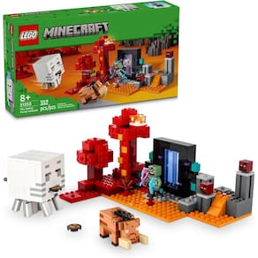 Lego Minecraft 21255 A Emboscada do Portal do Nether