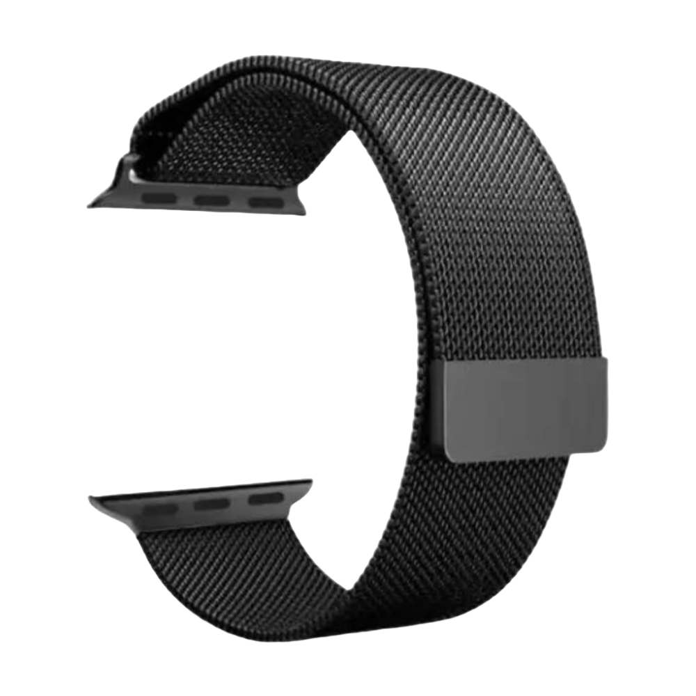 PULSEIRA METAL MILANESE COMPATÍVEL SMARTWATCH AaPPLE IW0 HW FECHO MAGNÉTICO 38-49MM