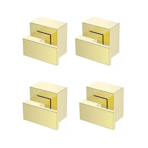 Kit 4 Acabamentos Gold Dourado P/registro Base Deca 3/4-1/2