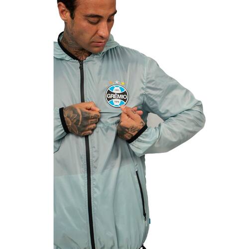 Jaqueta Corta Vento Grêmio Oficial Casas Bahia