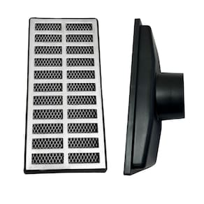 Ralo 15x30 Alumínio Anti Insetos com Sistema de Sifão e Coletor Saída Baixa 100mm - 4 polegadas