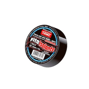 Fita Isolante Preta Pvc Fame 19mm X 5m 90°c Antichama
