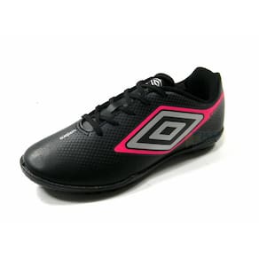 Chuteira CANNON Society pto/pnk infantil - Umbro