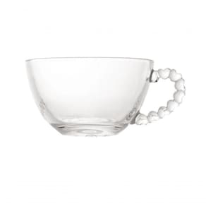 Xícara Para Café De Cristal Coração 80 Ml - Lyor