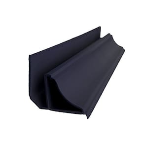 Kit 10 Caixas com 150 M Meia Cana Revestimento Pvc Preto 3m Bariri Preto