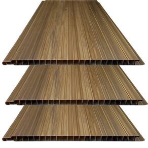 Kit 20 Caixas com 120 M² Forro de Pvc 10mm X 20cm X 3,00m Bariri Imbuia