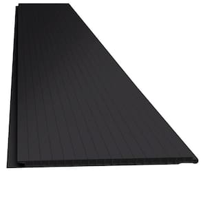 Kit 40 Caixas com 240 M² Forro de Pvc 8mm X 20cm X 3,00m 6m² por Caixa Preto