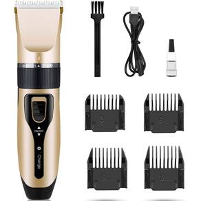 Maquininha Tosa 110V/220V Recarregável Cães De Porte Médio