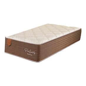 Colchão Solteiro 88x188x32 Pro Quality Prorelax Molas Ensacadas Pillow Top Turn Free - Marrom