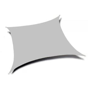 Tela Toldo Sombreamento Multiuso 3,6x3,6 Cinza Quadrada