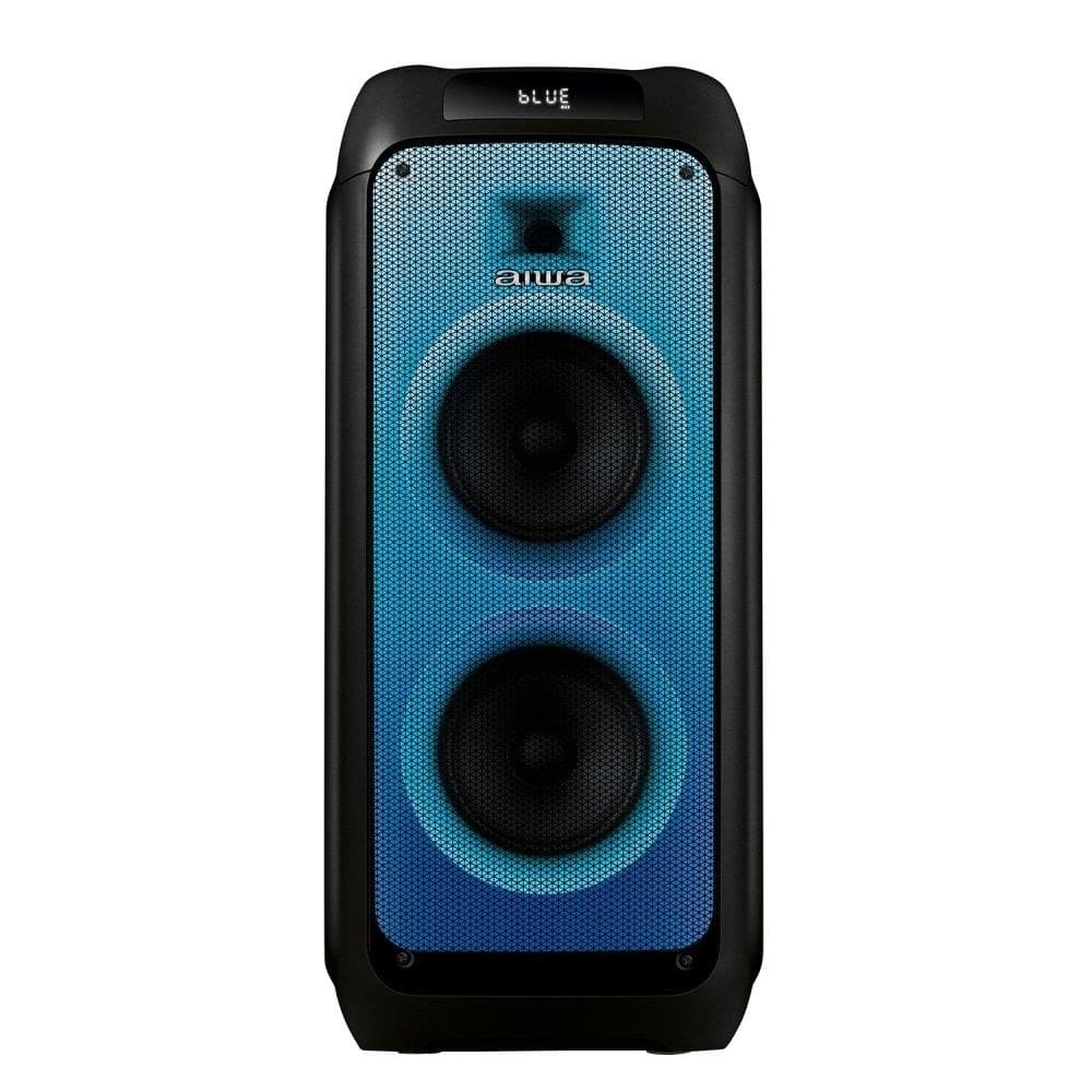 Caixa Amplificada Aiwa Party Box AWS-PB-05 | Entrada USB, 200W, Preto