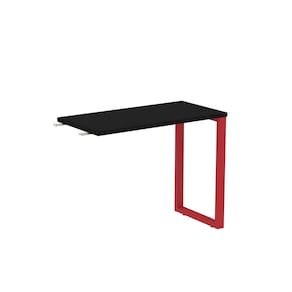 Mesa Complemento 900x450mm Mcp90/45p25tub Preto/Vermelho