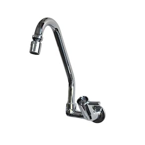 Torneira Cozinha Parede Bica Movel Metal 1174 C75 1/4 Volta
