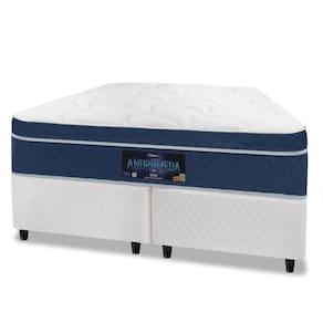 Cama Box Queen com Colchão Dabe Andromeda MACIO - 158x198