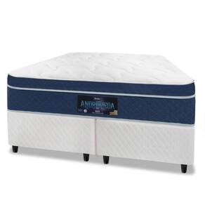 Cama Box King com Colchão Dabe Andromeda MACIO - 193x203