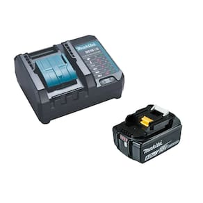 Kit Carregador Bivolt + Bateria 18V 6AH DC18WC+BL1860B Makita