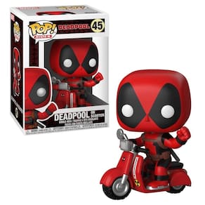 Boneco Funko Pop! Rides - Deadpool - Deadpool & Scooter