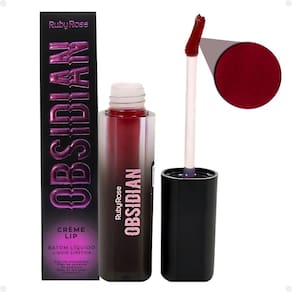 Batom Líquido Ruby Rose Obsidian Crème Lip Ocl06 Hb-7100-6
