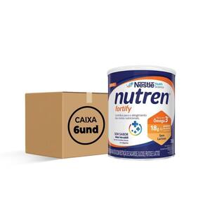 Nutren Fortify Sem Sabor 360G Kit C/06 - Nestlé