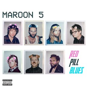 CD Maroon 5 Red Pill Blues International Deluxe Version