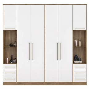 Quarto De Casal Irlanda Ambiente 6 Amêndola Branco - Demartêz